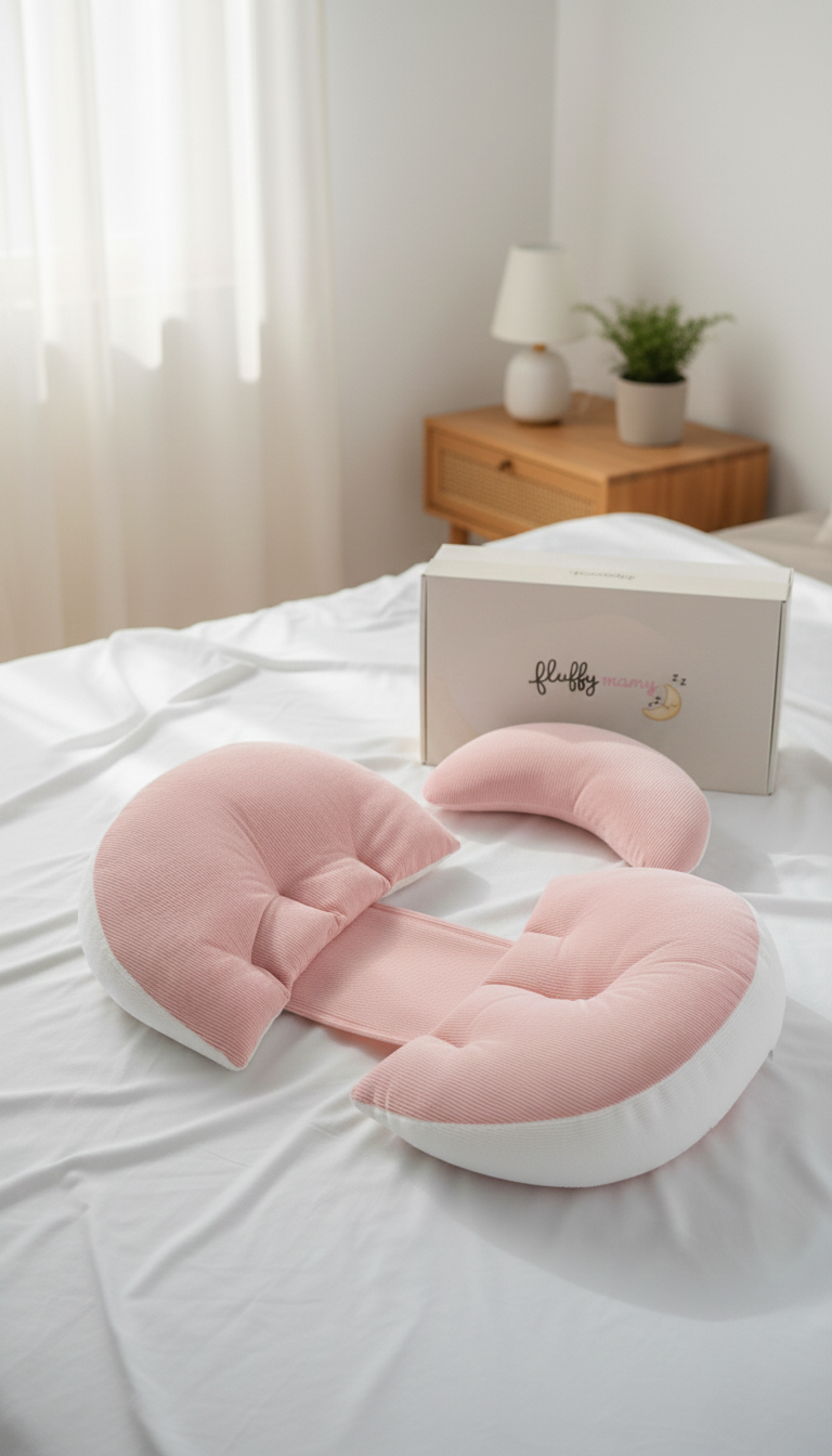 Cuscino per donne in gravidanza - Fluffy Mamy
